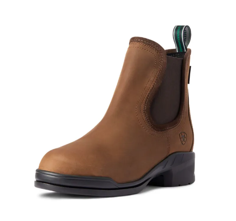 Ariat Womens Keswick Steel Toe Distressed Brown